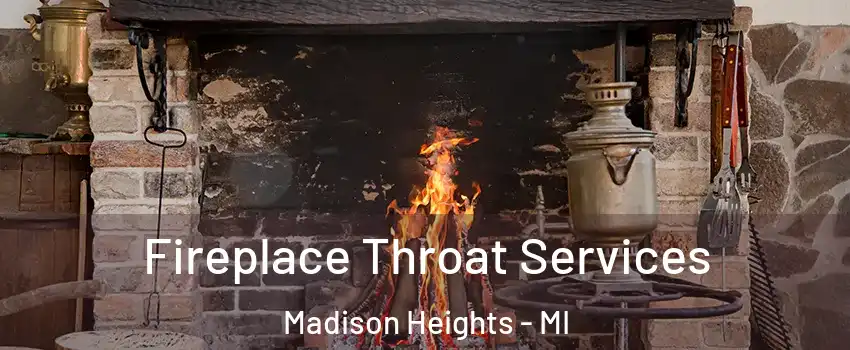  Fireplace Throat Services Madison Heights - MI