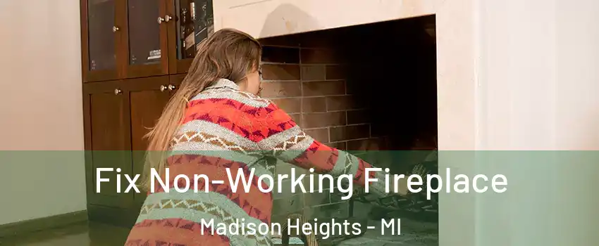  Fix Non-Working Fireplace Madison Heights - MI