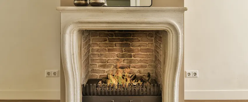 Vintage-style Fireplace Redesign in Madison Heights, Michigan