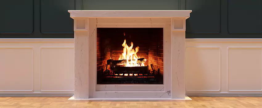 Open Flame Wood-Burning Fireplace Installation Services in Madison Heights, Michigan