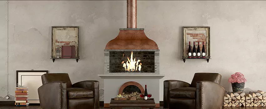 Thelin Hearth Products Providence Pellet Insert Fireplace Installation in Madison Heights, MI