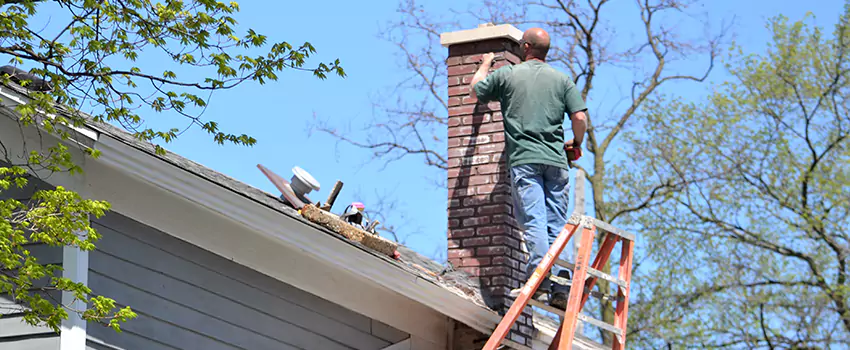 Vinyl and PVC Chimney Flashing Installation in Madison Heights, MI