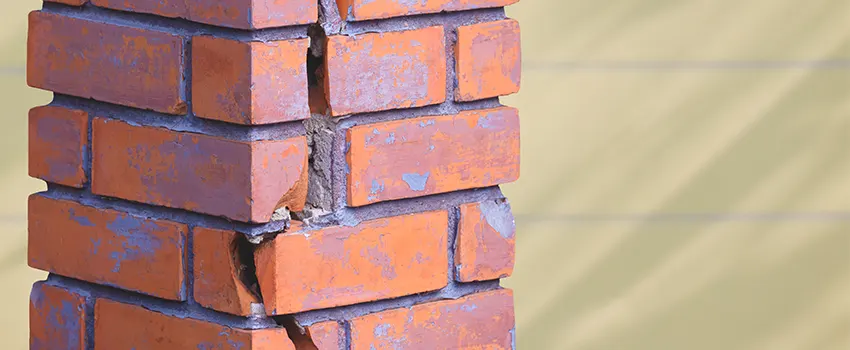 Repairing Cracked Porcelain Tiles for Fireplace in Madison Heights, MI